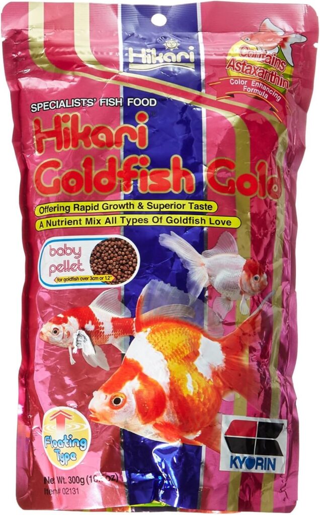 Hikari for baby goldfish