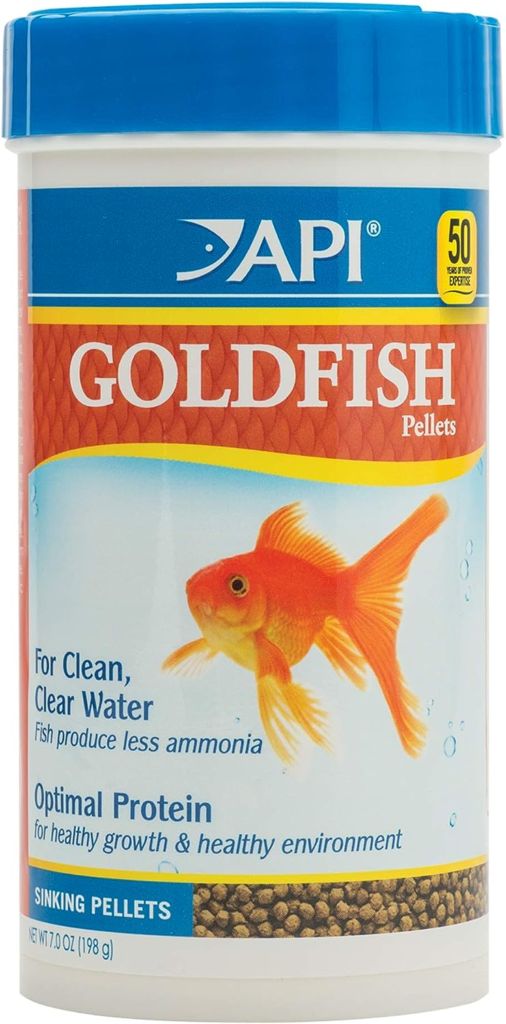 API-diet foods for goldfish